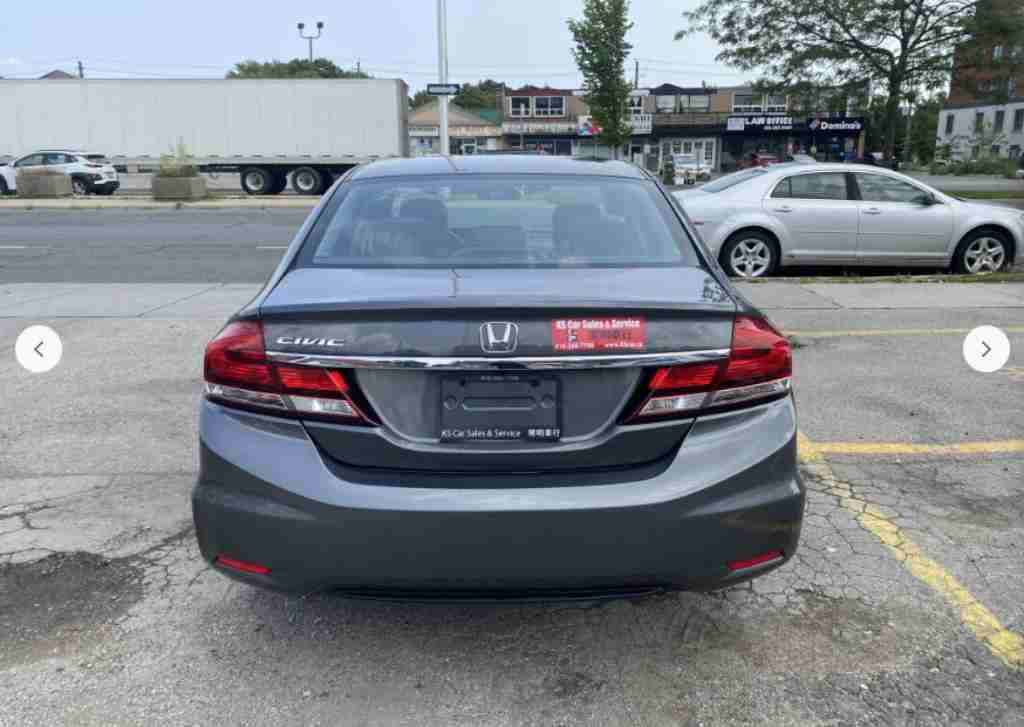 多伦多 二手车 两箱轿车 2013 Honda Civic