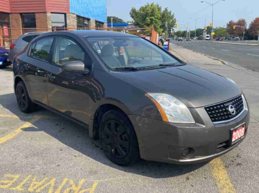 多伦多 二手车 两箱轿车 2008 Nissan Sentra灰褐色