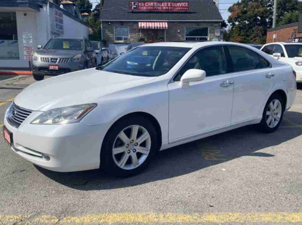 2009 Lexus ES白色