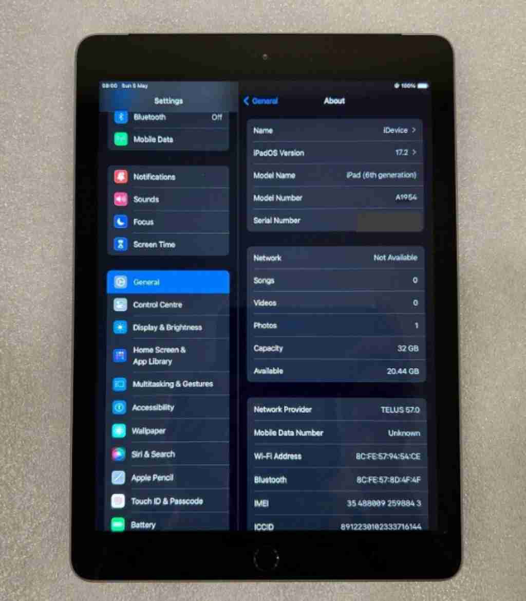 多伦多 交易 数码电子 iPad 6 32GB WiFi and Cellular